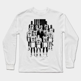 Dream Team Usa 1992 Long Sleeve T-Shirt